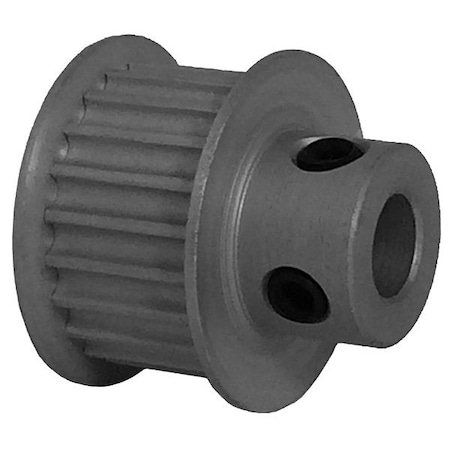 B&B Manufacturing 21-3P09M6FA6, Timing Pulley, Aluminum, Clear Anodized, 21-3P09M6FA6